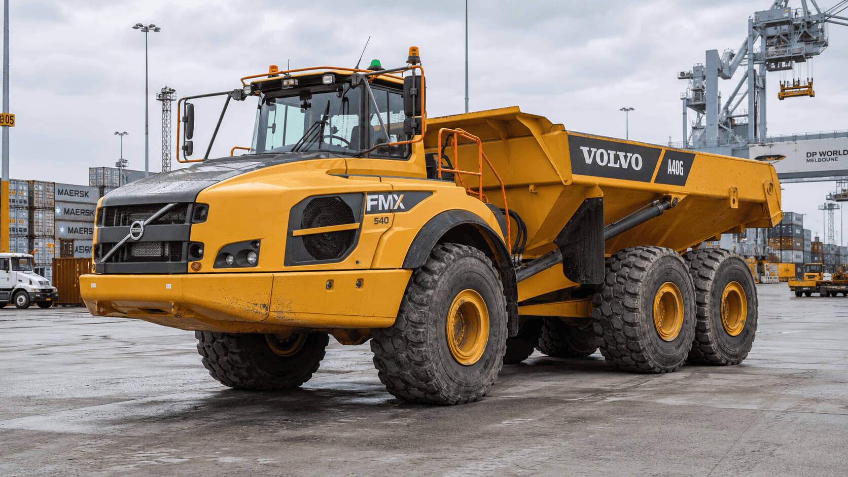 Articulated Trucks — Volvo FMX 540