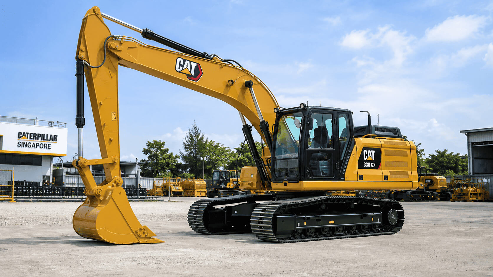 Excavators — Caterpillar 330 GX