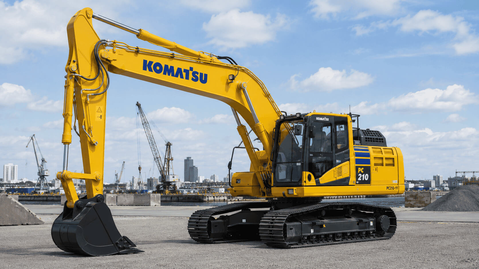 Excavators — Komatsu PC210-11