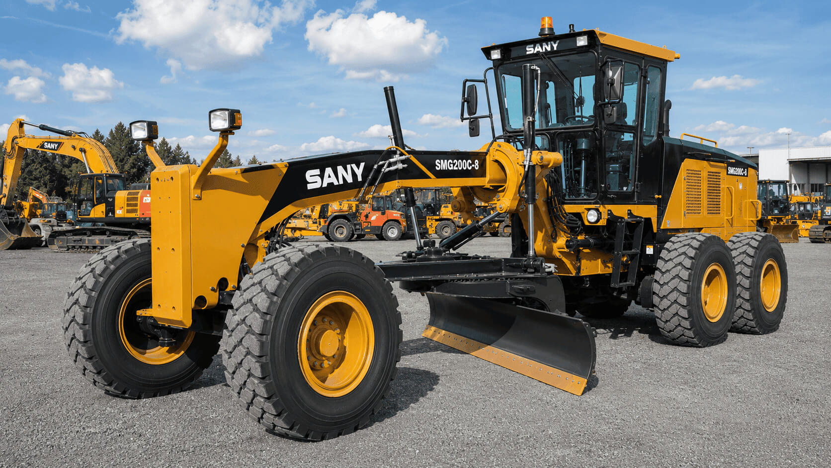Motor Graders — Sany SMG200C-8